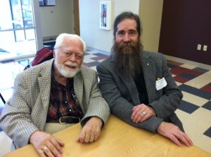 Carl Llewellyn Weschcke with author John Michael Greer