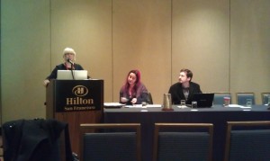 Dr. Amy Hale presenting.