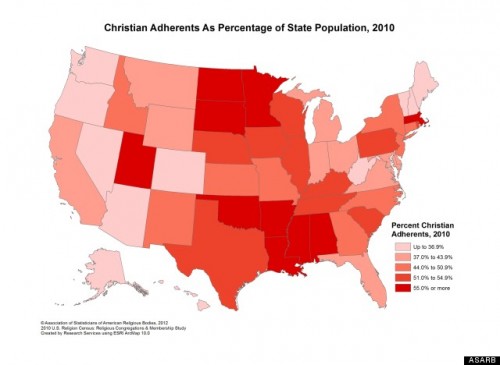 Adherents Of Christianity