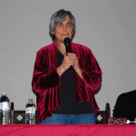 Margot Adler, Michael Lloyd, at Anniversary Pagan Way Lecture Series; photo by Brian Brewer