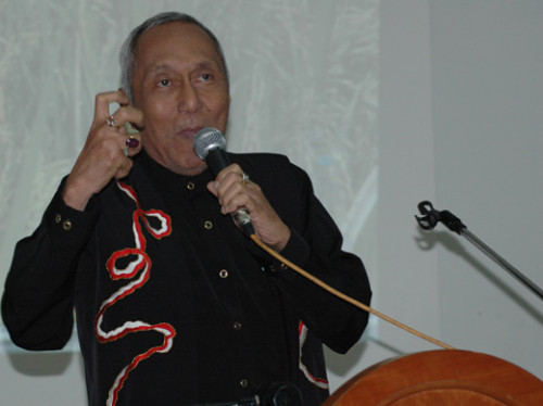 Indonesian politician Permadi, photo by Edi Wiyono.