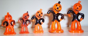 Vintage Halloween Pumpkin Men