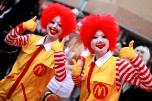 Japanese McDonalds Costumes