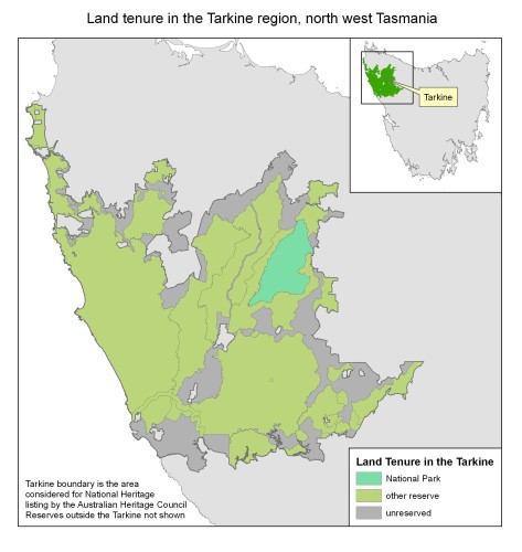 Tarkine of NW Tasmania By Athrotaxis by Wikimedia Commons