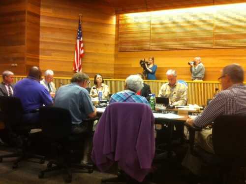 Eugene City Council work session.