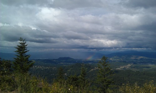 Rainbow in Willamette Valley