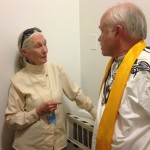 Patrick McCollum with Jane Goodall.