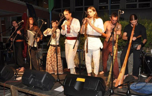 The band Svarica [Photo Credit: The Association of Perunova Svetinja]