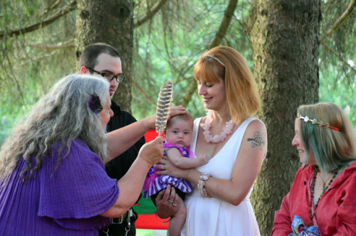 Baby Blessing [Photo Credit and Permissions: F. Edwards-Miller]