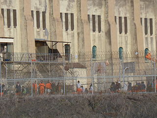 San Quentin Prison yard