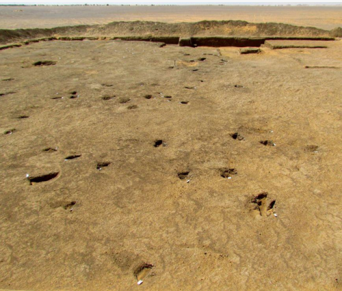 Remnants of the Palaeolithic settlements in Affad. [Image: M. Osypińska]