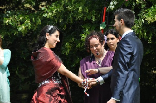 Handfasting [Photo Credit: Michela Horvath]