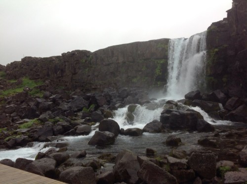 Oxararfoss, Thingvellir, Iceland. Photo by the author.