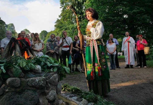Ritual at ECER, [photo credit Vytautas Daraskevicius]