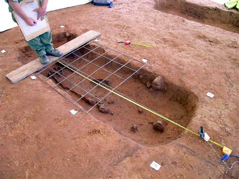 10th century Viking grave in England. [British Department of Culture, Media and Sport.] 