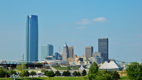 Oklahoma City Skyline [Photo Credit: Urbanative, CC - Wikimedia]