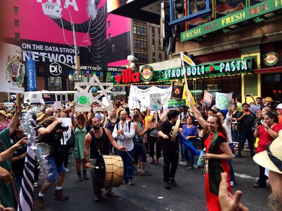 Praying With Their Feet, Pagans Join People’s Climate March