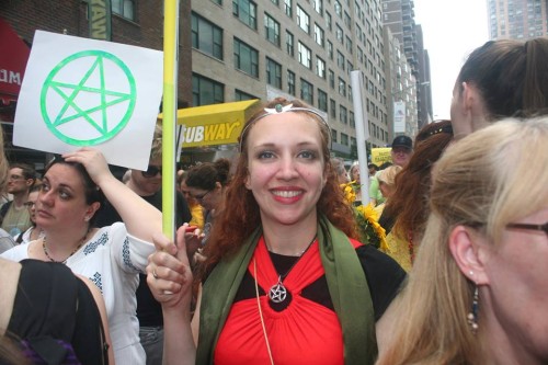 Courtney Weber of the Pagan Environmental Coalition of New York