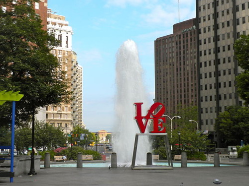 "LOVE Park Philly" [Photo Credit: Smallbones. Public Domain lic. via Wikimedia]