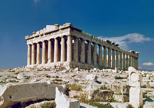"O Partenon de Atenas" by Steve Swayne [Lic. CC Wikimedia] 
