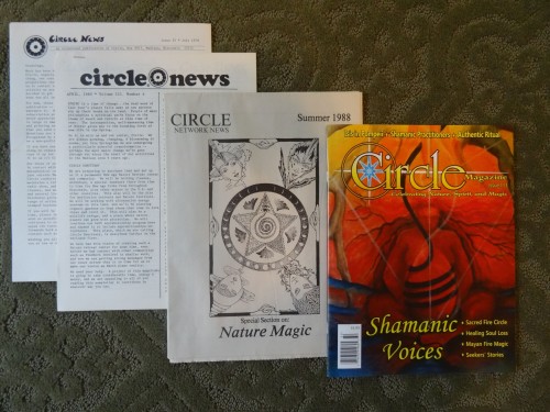 CIRCLE Magazine's incarnations over time