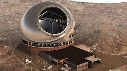 Proposed Thirty-Meter Telescope [Courtesy TMT Observatory Corporation  via Wikimedia]