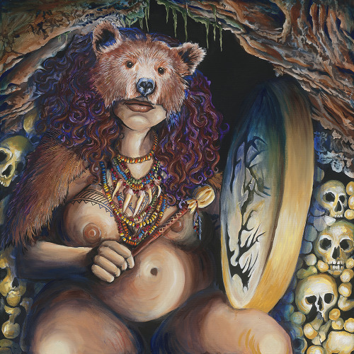 Bear Mother by artist Helga Hedgewalker [courtesy photo]