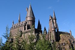 Replica of Hogwarts at Universal Studios Orlando [Photo Credit:  Rstoplabe14 en.wikipedia]