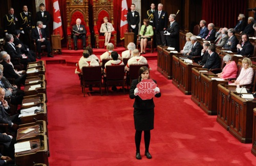 Brigette DePape became a household name when she used her position as a page in the Canadian parliament to voice a popular opinion of Prime Minister Stephen Harper