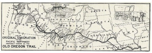 The Oregon Trail. [Public Domain]