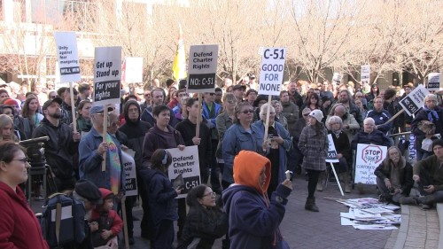 March 14, 2015 – a day of action across Canada [Photo by Paul S.Graham]