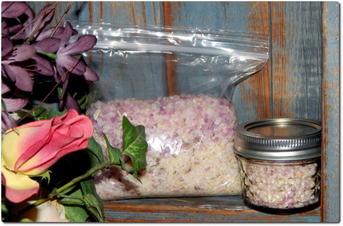 [Courtesy Astrelle] Goddess ritual bath salts removed from her shop. 