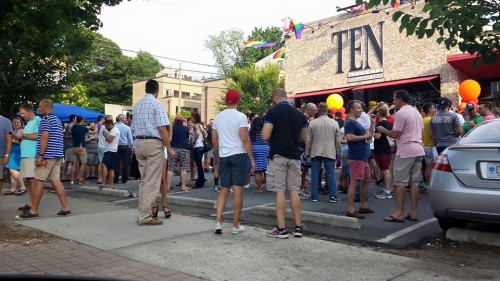 Friday Celebrations in Midtown Atlanta [Courtesy S. Amis]