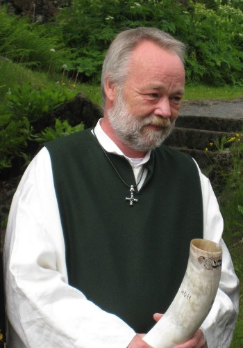 Hilmar Örn Hilmarsson, alsherjargoði of Ásatrúarfélagið. From his Wikipedia page.