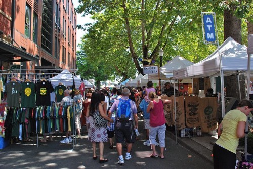 Portland Saturday Market. Photo by Steve Morgan.