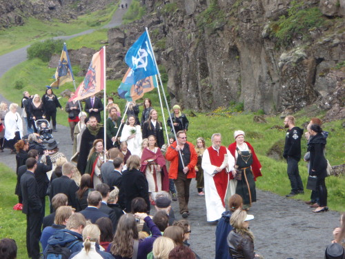 Members of Ásatrúarfélagið 2009 [Photo Credit: Lenka Kovářová]