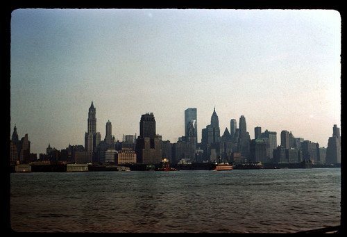 Manhattan skyline, 1960. Photo by Harold Egeberg