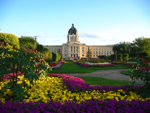 Saskatchewan Legislature Building. photo - public domain