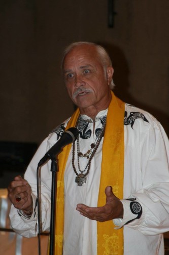 Patrick McCollum at The Parliament of the World Religions 2015 [Courtesy Photo]