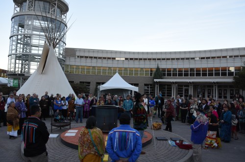 Opening Fire Ceremony at 2015 Parliament [Photo Credit: Greg Harder]