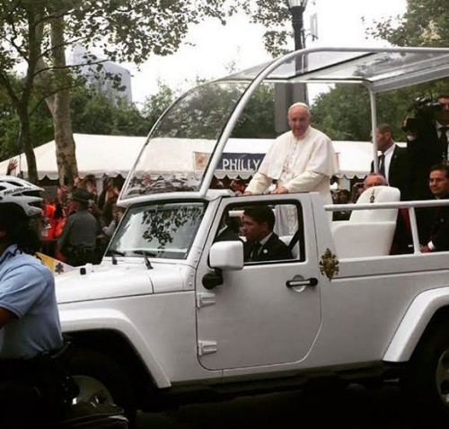 Pope in Philadelphia [Photo Credit: E. Dupree]