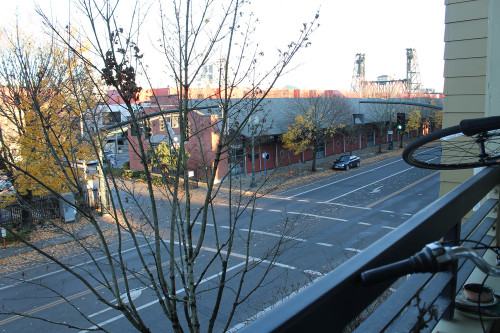 The view from my balcony. Photo by Alley Valkyrie