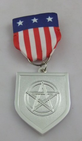 Like Circle Sanctuary, Covenant of the Goddess issues service medals to its members who are or have served in the military. 