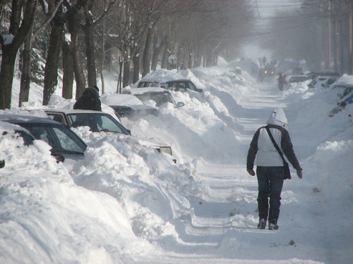 Snowstorm, Montreal [Photo Credit: Mourial / Wikipedia]