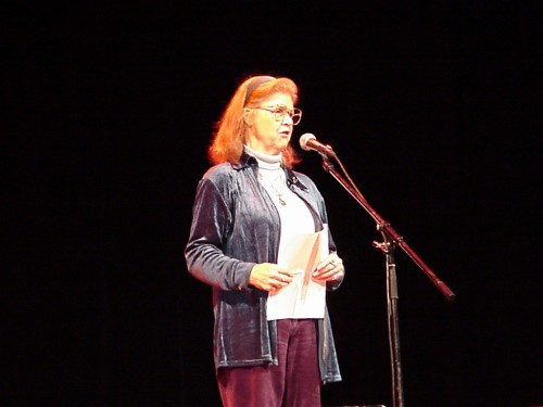 Jean Williams speaking at Pagan Federation event [Courtesy WiccanRede.org]