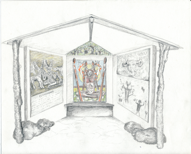 Proposed shrine to Cernunnos breaks ground in spring