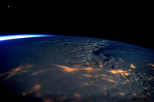 Tweeted from Space Station [Courtesy NASA]