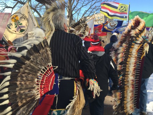 Procession around the state capital [Selena Fox]