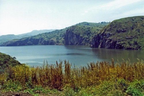 Lake Nyos, Cameroon [Courtesy Encyclopedia of the Earth]