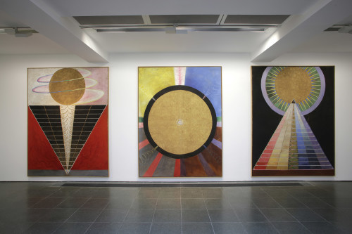 Hilma af Klint: Painting the Unseen Installation view Serpentine Gallery, London (3 March – 15 May 2016) Image © Jerry Hardman-Jones